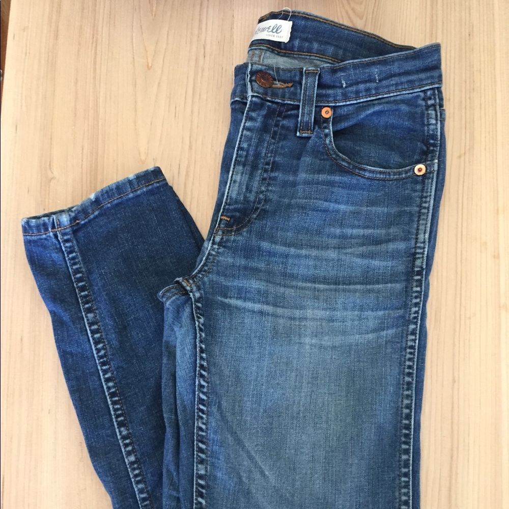 Madewell Skinny Skinny High Rise Crop